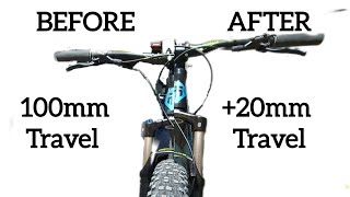 How to make your MTB handle better With a SR sun tour Air fork [upl. by Juster]