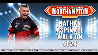 The Asp Northampton Darts Walk On [upl. by Werdnaed308]