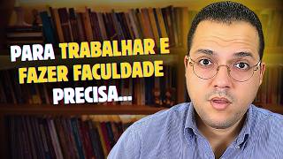 Quem TRABALHA E FAZ FACULDADE Precisa Aprender A Fazer Isso [upl. by Lust210]