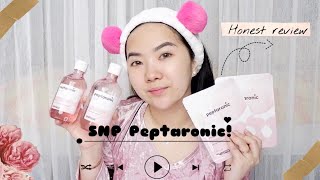 SHOPEE HAUL SKINCARE BARU KULIT JADI LEMBAB DAN AWET MUDA SNP Prep Peptaronic Review [upl. by Shanks]