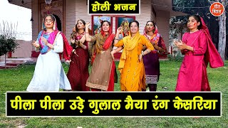 होली भजन  पीला पीला उड़े गुलाल मैया रंग केसरिया  Holi Bhajan  Mata Bhajan Singer  Kajal Malik [upl. by Llegna575]