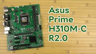 Распаковка Asus Prime H310MC R20 [upl. by Wolbrom]