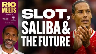 Van Dijk Talks Future Slot amp Saliba Exclusive with Rio Ferdinand [upl. by Birchard]