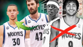 Die TIMBERWOLVES draften CURRY Nicht RUBIO amp FLYNN  NBA 2K24 Rebuild Maxx [upl. by Nelan]