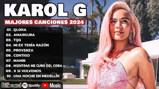 Karol G Mix Éxitos 2024  Lo Más Popular de Karol G 2024 [upl. by Ecnaled804]