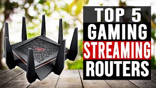 TOP 5 Best Router for Gaming and Streaming 2023 [upl. by Ransell]