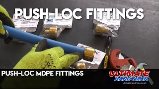 PushLoc MDPE fittings [upl. by Pudens]