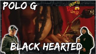 DARKSIDE OF POLO G  Polo G Black Hearted Reaction [upl. by Attiuqehs]