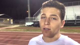 Lakeshores Keegan Stanworth discusses playoff win over DeRidder [upl. by Hedva]