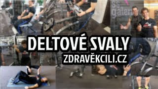 Jak správně cvičit deltové svaly ramena  cvičení na doma [upl. by Iduj]