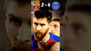 Barcelona’s Epic 61 Remontada vs PSG The Comeback That Shocked the World 😱🔥shorts messi [upl. by Llenahs]