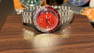 Unboxing and Overview Accutron Astronaut 26B206 [upl. by Lanni233]