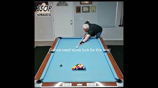 Lucky Straight Pool Bank Shot Efren Reyes shorts pool billiard trickshot luck poolgods [upl. by Ange34]