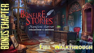 Lets Play  Bonfire Stories 3  Manifest Horror  Bonus Chapter Full Walkthrough [upl. by Isiah]