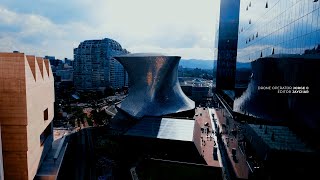 Fly Over Mexico City Stunning Aerial Views of Mexico with Drone  Soumaya Grupo Carso Reforma [upl. by Flin]