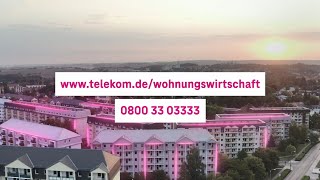 Für die Wohnungswirtschaft Glasfaser und Digitalisierung von der Telekom [upl. by Ykcub]