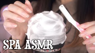 ASMR Sleepy Relaxation Spa on Microphone 🎤✨ [upl. by Phillipe]