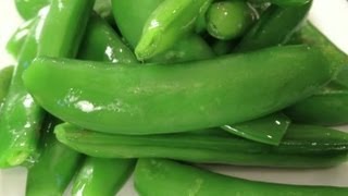 How to Freeze Fresh Snap Peas  Playing With Food Peas [upl. by Eelsha]