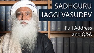 Sadhguru Jaggi Vasudev  Full Address amp QampA  Oxford Union [upl. by Ramled236]