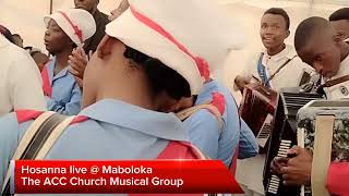 Hosanna Live  Maboloka TYS  The ACC Church Musical Group [upl. by Kere]