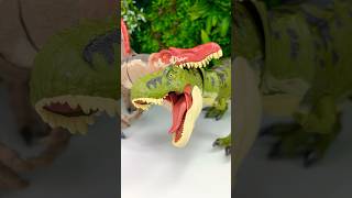 Spinosaurus Bites T Rex dinosaurs [upl. by Tatman313]