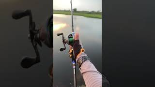 Not Shimano DC🤭 viral fishing islanding video sunset island beach storming automobile [upl. by Lanahtan63]