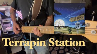 Terrapin station 52877 Grateful Dead BASS COVER [upl. by Ainnos]