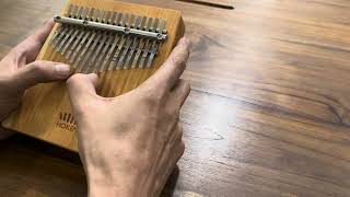 Can’t Help Falling In Love  Kalimba Cover Hokema B17 [upl. by Dearr]