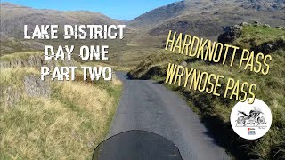 Lake District Day 1 Part 2 Hardknott pass and Wrynose pass [upl. by Chester]