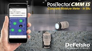 How to Measure Concrete RH ASTM F2170 with the PosiTector CMM IS Insitu Concrete Moisture Meter [upl. by Bloem]