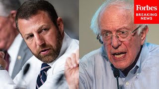 You Keep Interrupting Me Markwayne Mullin Clashes With Bernie Sanders During Senate Hearing [upl. by Edmanda]