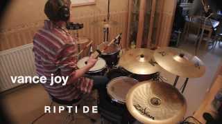 Riptide  Vance Joy Drum Cover [upl. by Enywad]