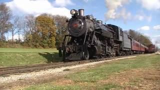 Strasburg Railroad Trains and Troops 2010  Part 1 [upl. by Farwell]