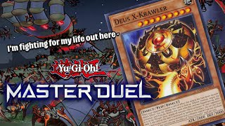 Im Krawling for my life out here Krawler Deck Profile YuGiOh Master Duel 2022 [upl. by Melamed]