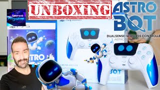 UNBOXING DE LA MANETTE DUALSENSE ASTRO BOT EDITION LIMITEE CONTROLLER PS5 [upl. by Oicnanev726]