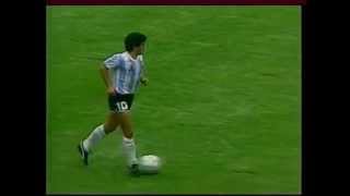 MARADONA Tecnica vs Bulgaria 1986 [upl. by Annerol69]