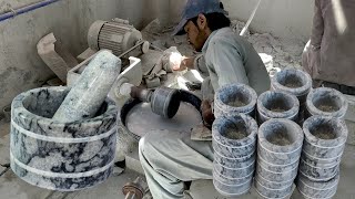 How to make Marble Mortar and Pestle Langri Process Start to End [upl. by Billat]