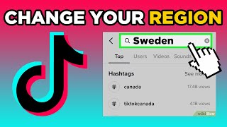 How To Change Your TikTok Region 2024 [upl. by Hanimay]