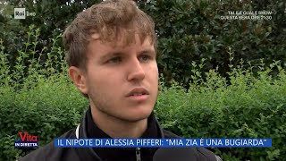 Il nipote di Alessia Pifferi quotMia zia è una bugiardaquot  La Vita in diretta  22092023 [upl. by Ym]