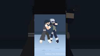 Kakashi VS Obito Stick Fight animação luta kakashi naruto anime animation stickman fighting [upl. by Evyn]