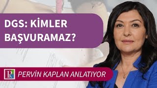 DGS KİMLER BAŞVURAMAZ [upl. by Alyal]