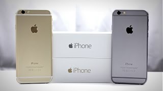 iPhone 6 Unboxing Gold  Space Gray [upl. by Lennie796]