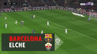 Barcelona vs Elche  LaLiga 20212022  Full Match [upl. by Bengt790]