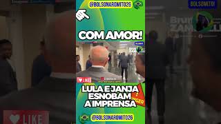 Lula e Janja Esnobam imprensa em NY eh amor acabou [upl. by Assirem584]