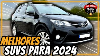 5 MELHORES SUVS para 2024  CONFIÁVEIS que NÃO QUEBRAM pagando BARATO🔥 [upl. by Moody633]