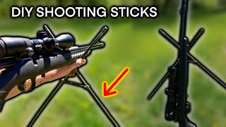 DIY Shooting Sticks Tutorial EASY [upl. by Clarita]