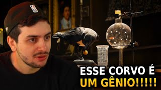 UM CORVO CONSEGUE RESOLVER 9 QUEBRACABEÇAS IMPOSSÍVEIS  GABE REAGE [upl. by Eugenio]