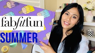 fabfitfun Summer 2022  Unboxing and Full Box Reveal [upl. by Karli]