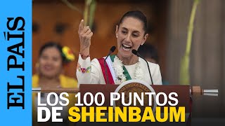 Las 100 propuestas de Claudia Sheinbaum  EL PAÍS [upl. by Nilac540]