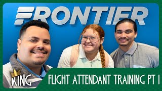 FLIGHT ATTENDANT TRAINING  WEEK 1 amp 2  FRONTIER AIRLINES  2024 [upl. by Dugald284]